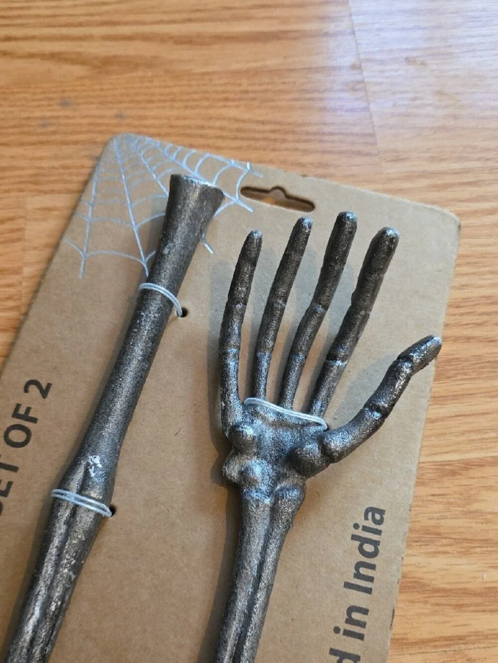 Skeleton Hand Salad Servers